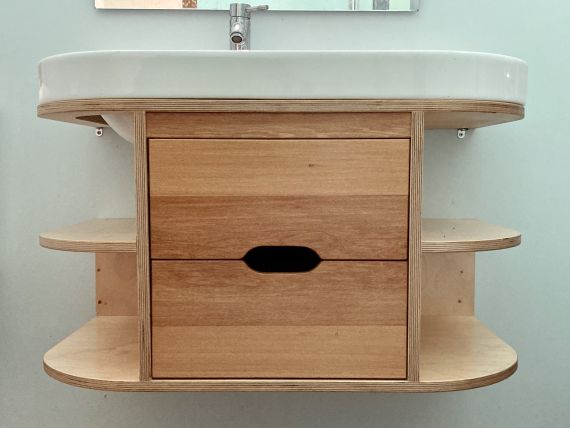 Mid Century retro vanity
