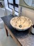 Totara and stone vanity