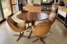 Walnut dish table