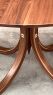 Walnut dish table