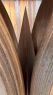 Walnut dish table